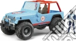 Bruder: 2541 - Jeep Cross Country Race Blu Con Pilota giochi