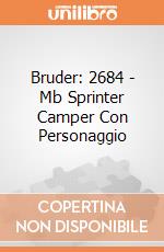 Bruder: 2684 -  Mb Sprinter Camper Con Personaggio giochi
