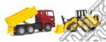 Bruder: 2752 - Man Tga Camion Con Pala Meccanica Fr 130 giochi