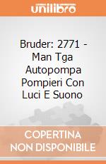 Bruder: 2771 - Man Tga Autopompa Pompieri Con Luci E Suono giochi