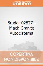 Bruder 02827 - Mack Granite Autocisterna gioco di Bruder