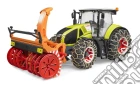 Bruder 03017 - Claas Trattore Axion 950 Con Catene E Fresa Neve gioco di Bruder