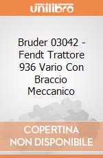 Bruder 03042 - Fendt Trattore 936 Vario Con Braccio Meccanico gioco di Bruder