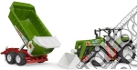 Bruder: 3452 - Roadmax Tractor With Frontloader + Tipping Trailer giochi