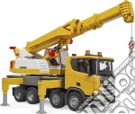 Bruder: 3571 - Scania Super 560R Camion Con Gru Liebherr Con Luci E Suono giochi