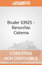 Bruder 03925 - Rimorchio Cisterna gioco di Bruder