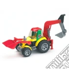 Bruder 20105 - Roadmax Trattore Con Benna E Retro Escavatore gioco di Bruder