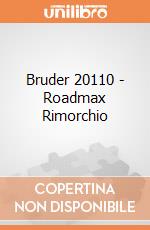 Bruder 20110 - Roadmax Rimorchio gioco di Bruder