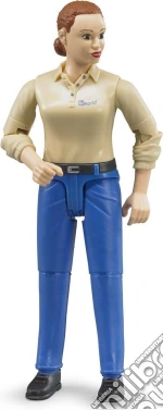 Bruder: 60408 - Donna Pelle Chiara Con Blue Jeans giochi