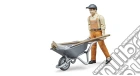 Bruder 62130 - Operatore Ecologico Con Cariola E Accessori gioco di Bruder