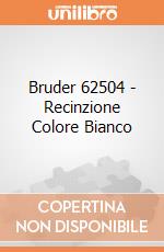 Bruder 62504 - Recinzione Colore Bianco gioco di Bruder