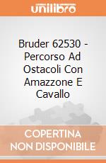 Bruder 62530 - Percorso Ad Ostacoli Con Amazzone E Cavallo gioco di Bruder