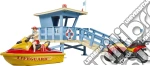 Bruder: 62780 - Postazione Guardaspiaggia Con Quad E Moto D'Acqua giochi