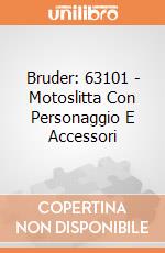 Bruder: 63101 - Motoslitta Con Personaggio E Accessori gioco di Bruder