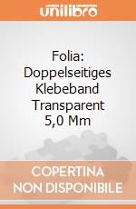 Folia: Doppelseitiges Klebeband Transparent 5,0 Mm