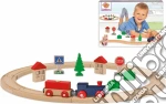 Eichhorn - Pista Forma Cerchio Cm.135 Inclusi Treno 3 Pz E 20Pz Accessori giochi