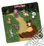 Masha E Orso - Puzzle Magnetico In Legno 7 Pz