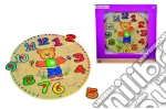 Eichhorn - Orologio Puzzle Con Orsetto 13 Pz