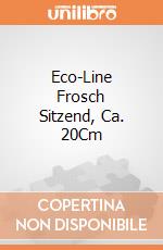 Eco-Line Frosch Sitzend, Ca. 20Cm gioco