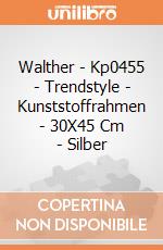 Walther - Kp0455 - Trendstyle - Kunststoffrahmen - 30X45 Cm - Silber gioco