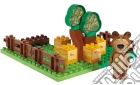 Masha E Orso - Mattoncini - Giardino Del Miele 20 Pz Con Orso gioco di Big