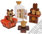 Masha E Orso - Mattoncini - Salotto 35 Pz Con Orso giochi