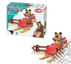 Masha E Orso - Mattoncini - Motoslitta 15 Pz Con Orso giochi