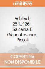 Schleich 2541426 - Saicania E Giganotosauro, Piccoli gioco di Schleich