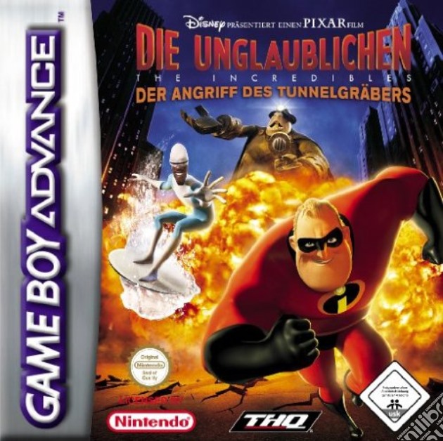Unglaublichen 2: Angriff Des Tunnelgrabers (Game Boy Advance) gioco