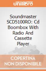 Soundmaster SCD5100RO: Cd Boombox With Radio And Cassette Player gioco