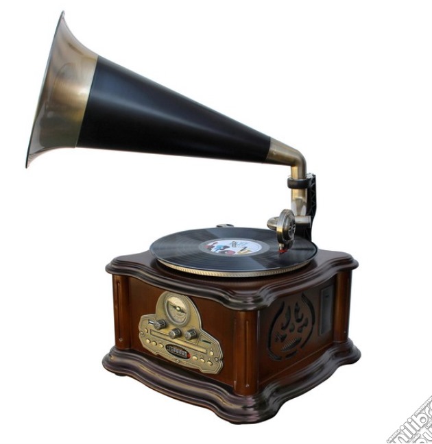 Soundmaster NR917: Gramophone Music-Centre Record Player, FM-Radio, CD/MP3, USB Bluetooth (Giradischi) gioco di Soundmaster