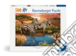 Ravensburger: Puzzle 500 Pz - Zebre Alla Pozza D'Acqua giochi