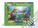 Minecraft: Ravensburger - Puzzle 1000 Pz - Mosaic giochi