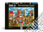 Ravensburger: Puzzle 1500 Pz - Eames House Of Cards Fantasy giochi