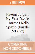 Ravensburger: My First Puzzle - Animali Nello Spazio (Puzzle 2x12 Pz) gioco