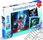 Ravensburger: Puzzle 3X49 Pz - Avventure Nello Spazio giochi