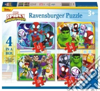 Marvel: Ravensburger - Puzzle 4 In A Box - Spidey giochi