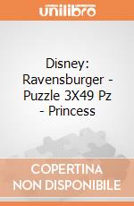 Disney: Ravensburger - Puzzle 3X49 Pz - Princess gioco