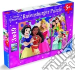 Disney: Ravensburger - Puzzle 3X49 Pz - Princess giochi