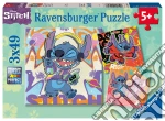 Disney: Ravensburger - Puzzle 3X49 Pz - Stitch giochi