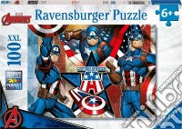 Dc Comics: Ravensburger - Puzzle Xxl 100 Pz - Captain America giochi