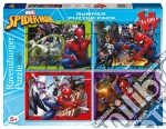 Marvel: Ravensburger - Bumper Puzzle Pack 4x100 Pz - Spider-Man giochi