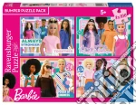 Barbie: Ravensburger - Bumper Puzzle Pack 4x100 Pz giochi