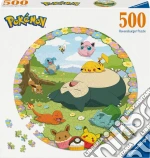 Pokemon: Ravensburger - Puzzle 500 Pz Round  giochi