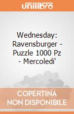 Wednesday: Ravensburger - Puzzle 1000 Pz - Mercoledi' giochi