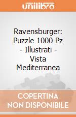 Ravensburger: Puzzle 1000 Pz - Illustrati - Vista Mediterranea giochi