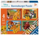 Disney: Ravensburger - Puzzle 4 In A Box - Il Re Leone giochi