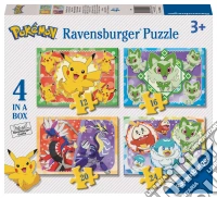 Pokemon: Ravensburger - Puzzle 4 In A Box - Explorers giochi