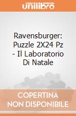 Ravensburger: Puzzle 2X24 Pz - Il Laboratorio Di Natale giochi