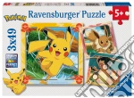 Pokemon: Ravensburger - Puzzle 3x49 Pz - Pokemon giochi